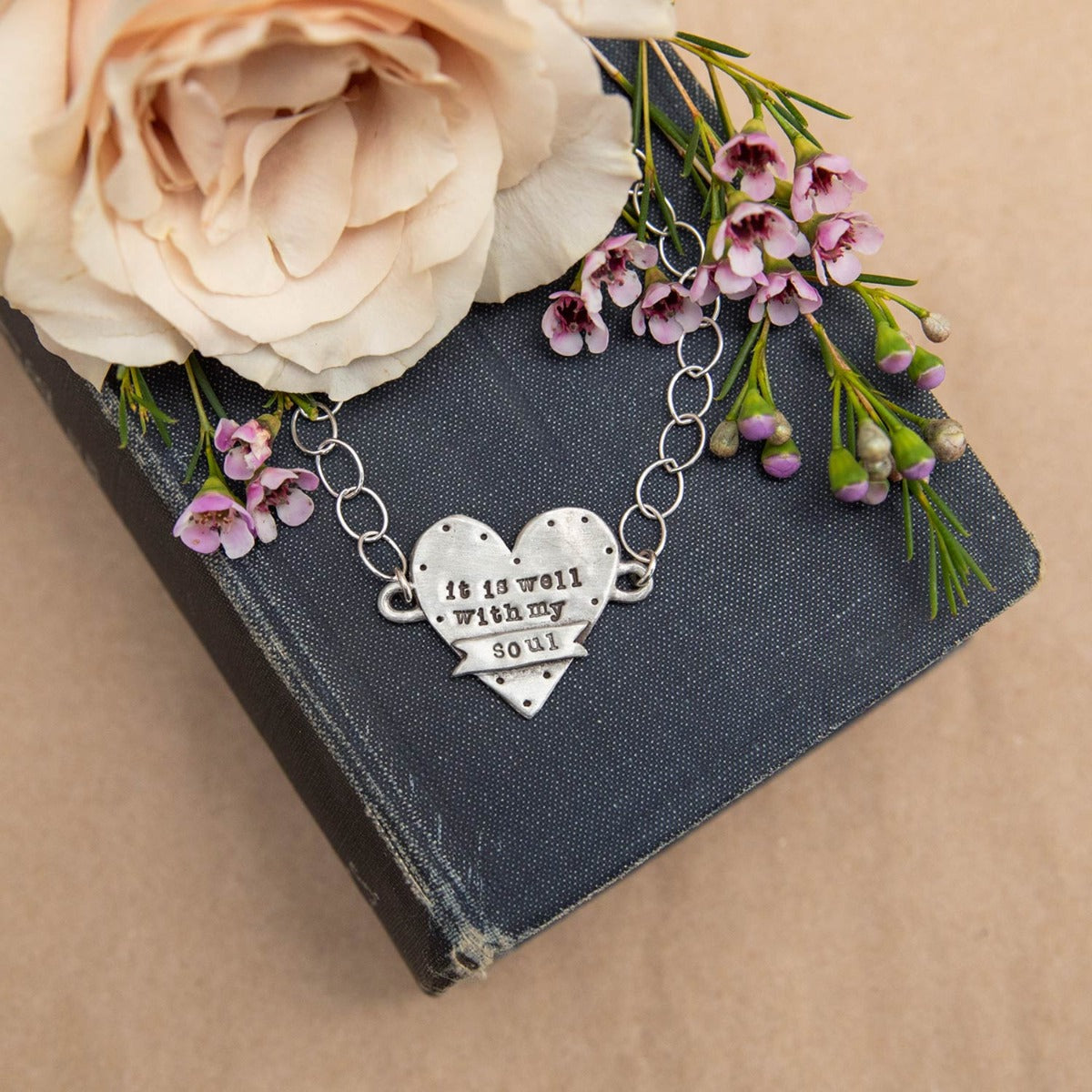 Well with My Soul Bracelet (Pewter)