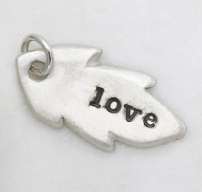 Feather Tag (Sterling Silver)