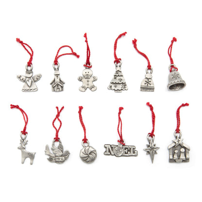 Our Christmas Tradition Advent Ornament Set (Pewter)