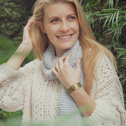 Let Love Grow Cuff (Gold Plated)