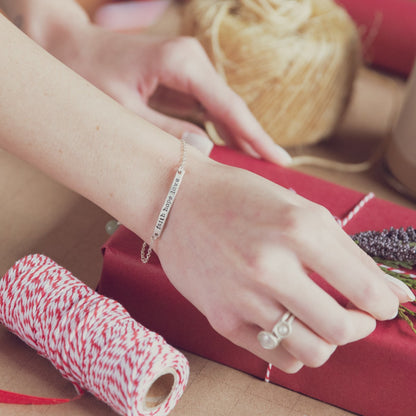 Carry My Heart Bracelet (Sterling Silver)