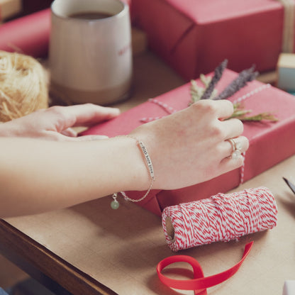 Carry My Heart Bracelet (Sterling Silver)