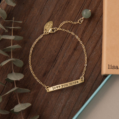 Carry My Heart Bracelet (14K Solid Gold)