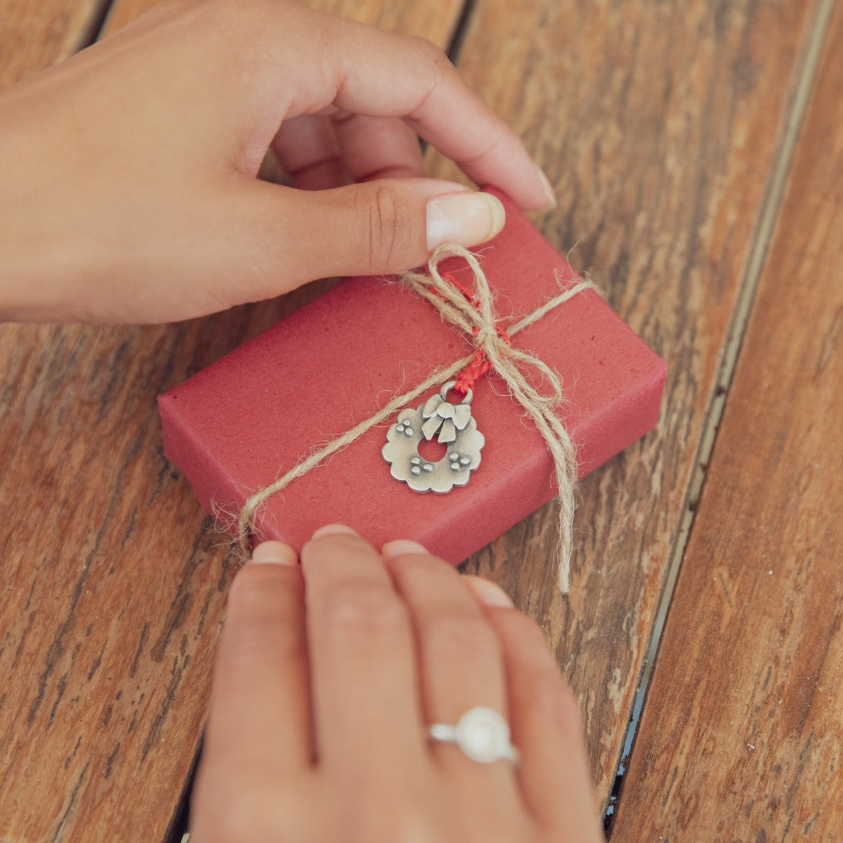 Our Christmas Tradition Advent Ornament Set (Pewter)