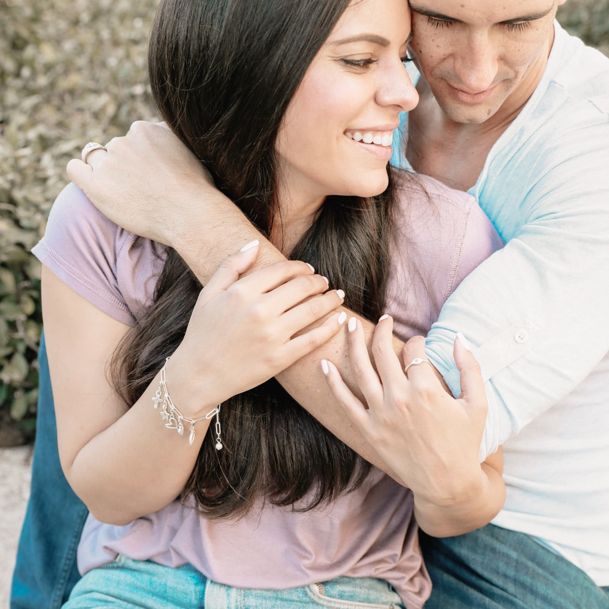 Twinkle Little Star Bracelet Charm (Sterling Silver)