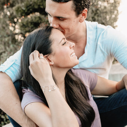 Twinkle Little Star Bracelet Charm (Sterling Silver)