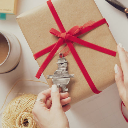 Snowman Ornament (Pewter)