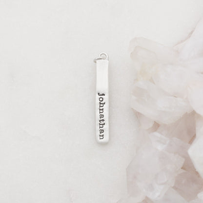 Cross My Heart Tag (Sterling Silver)