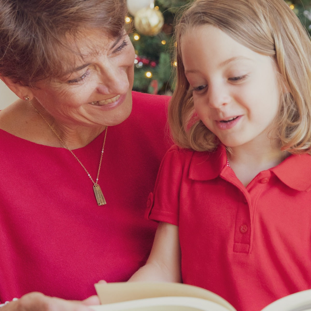 Bezel Birthstone Necklace (14K Yellow Gold)