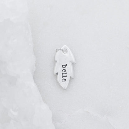 Feather Tag (Sterling Silver)