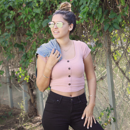 Your Spark Necklace (14K Solid Gold)