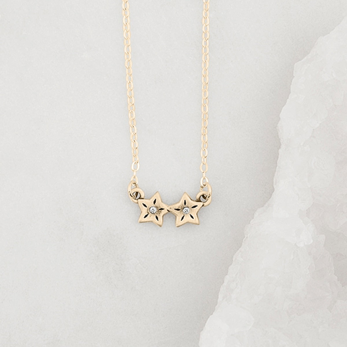 Your Spark Necklace (10K Solid Gold)