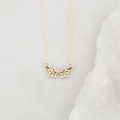 Your Spark Necklace (14K Solid Gold)