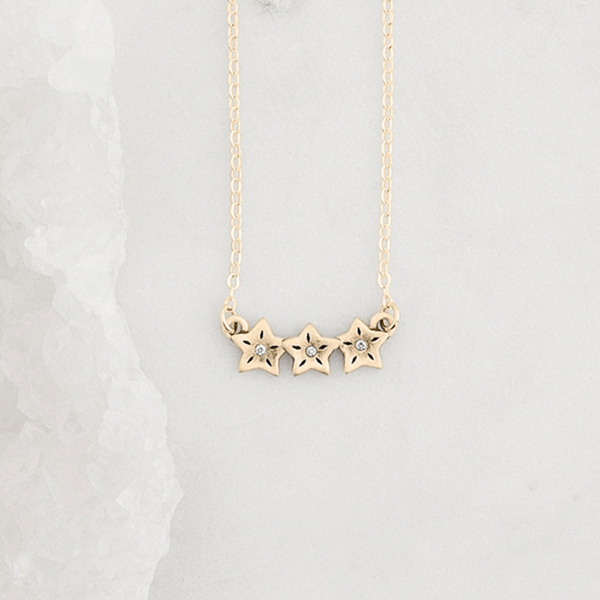 Your Spark Necklace (10K Solid Gold)