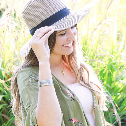 Word of the Year Necklace - 3 sides (10K Solid Gold)