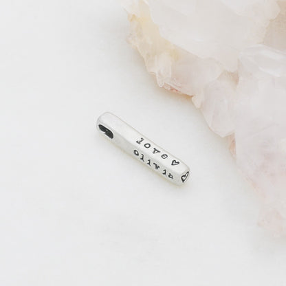 Word of the Year Charm - 1 Side (Sterling Silver)