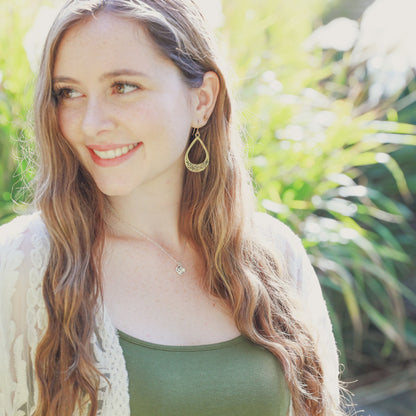 Light + Bright Hearts Necklace (Sterling Silver)