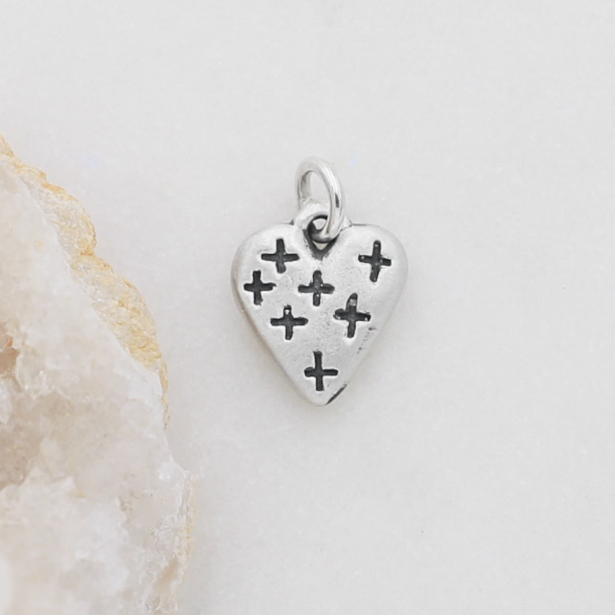 It Adds Up Heart Charm (Sterling Silver) - Lisa Leonard Designs