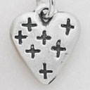 It Adds Up Heart Charm (Sterling Silver) - Lisa Leonard Designs
