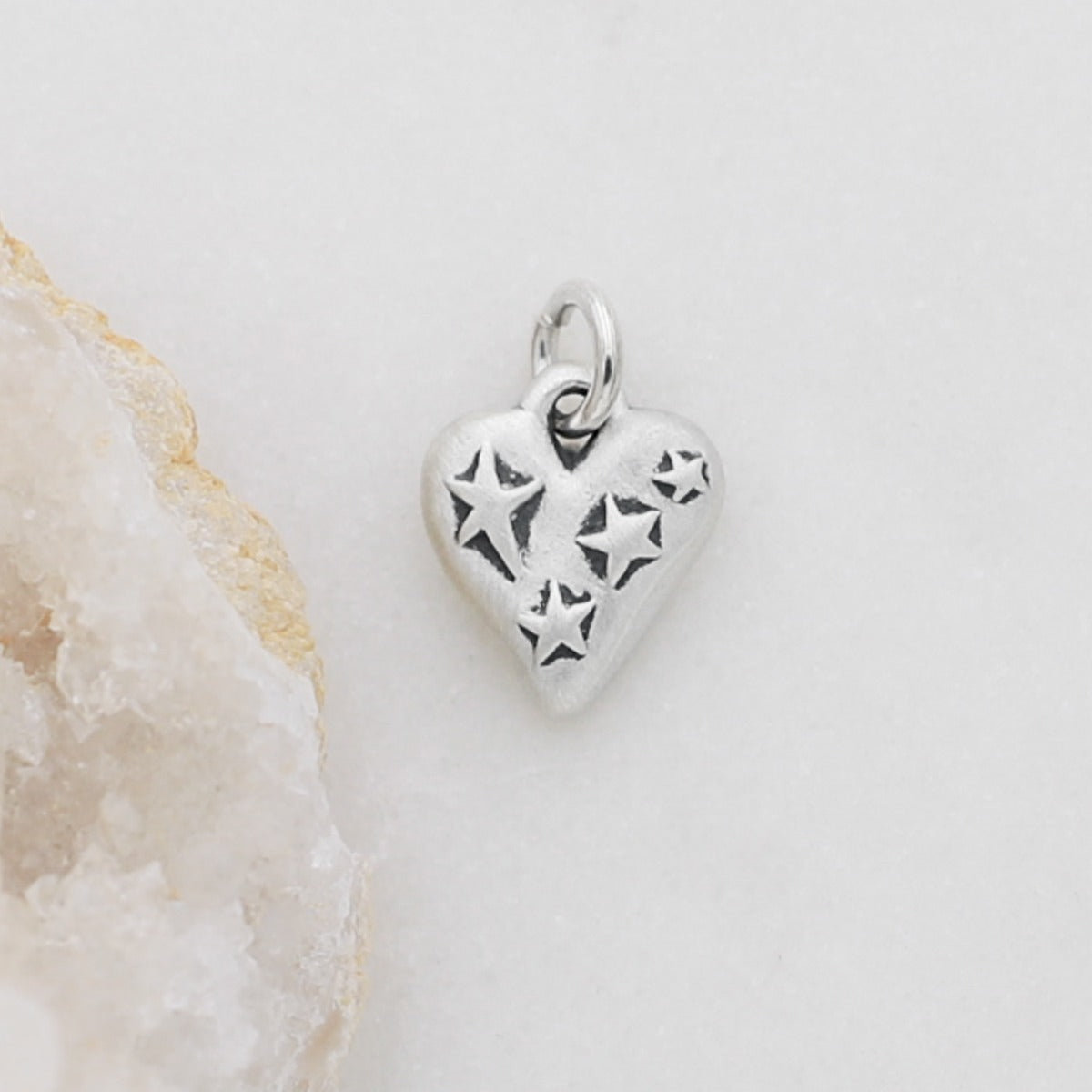 Starry Heart Charm (Sterling Silver) - Lisa Leonard Designs