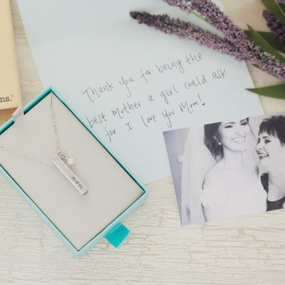 What Matters Most Necklace - 4 Sides (Sterling Silver)