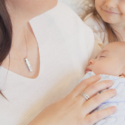 What Matters Most Necklace - 4 Sides (Sterling Silver)