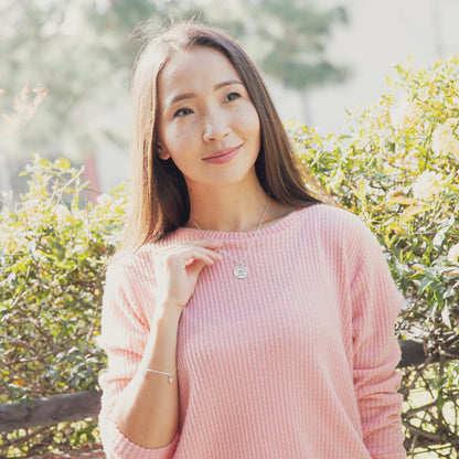 This Moment Matters Necklace (Pewter)