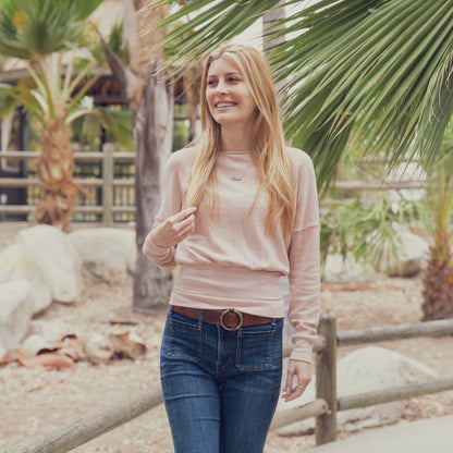 You Are Brave Bar Necklace (Pewter)