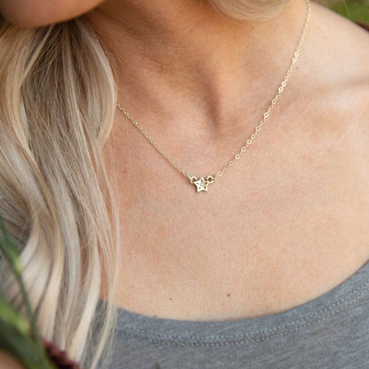 Your Spark Necklace (14K Solid Gold)