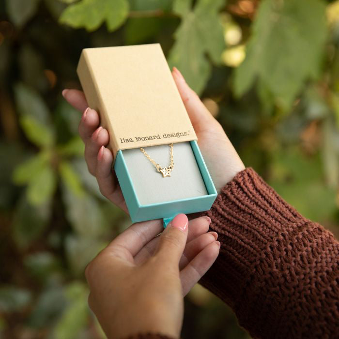 Your Spark Necklace (10K Solid Gold)