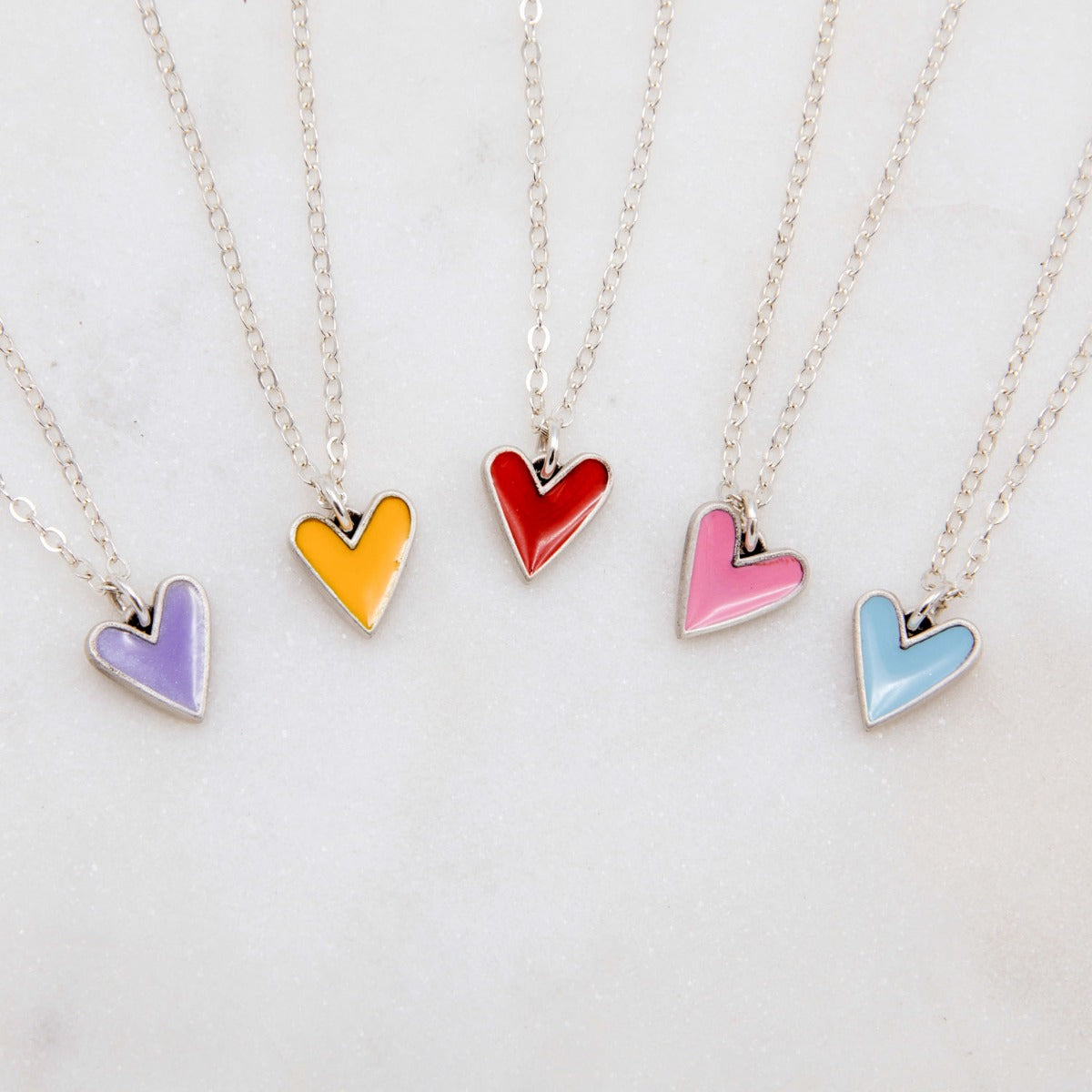 Brave Love Tiny Heart Bundle (Sterling Silver)