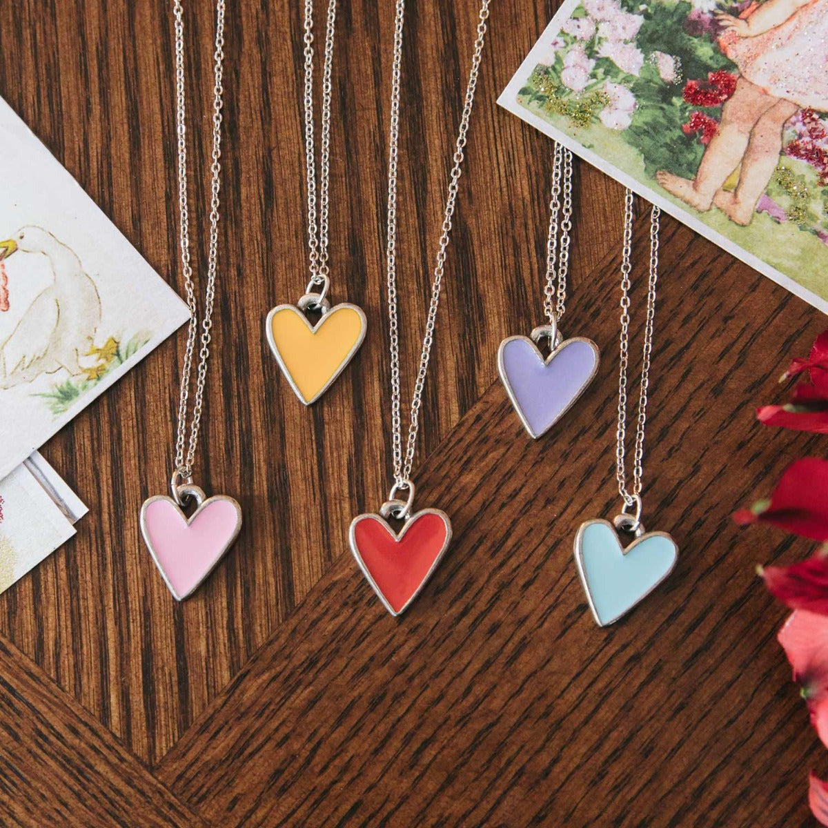 Brave Love® Heart Necklace (Pewter) - Lisa Leonard Designs