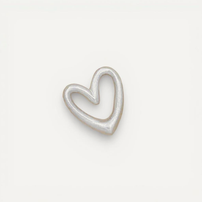 Love Grows 1/2" Heart Charm (Sterling Silver)