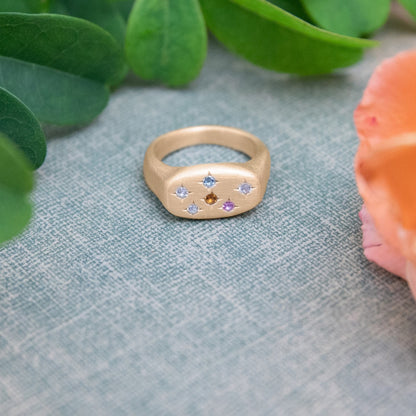 Constellation Ring (10K Solid Gold)