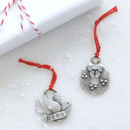 Our Christmas Tradition Advent Ornament Set (Pewter)