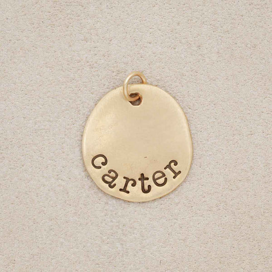 Petite Mother's Charm (14K Solid Gold)