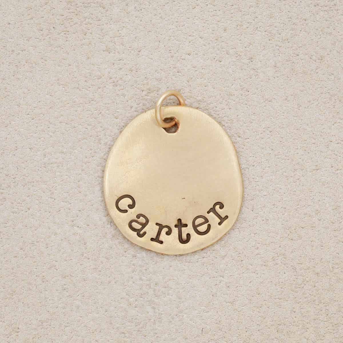 Petite Mother's Charm (10K Solid Gold)