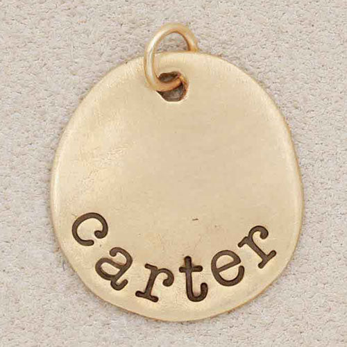 Petite Mother's Charm (10K Solid Gold)