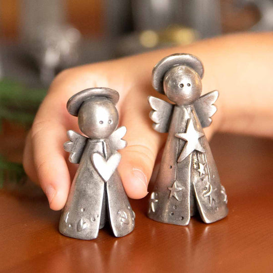 Angels on High Figurine Set (Pewter) - Lisa Leonard Designs