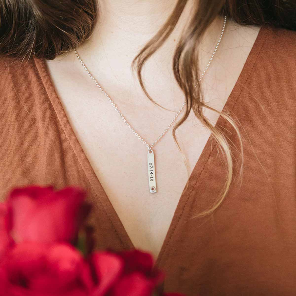Bezel Birthstone Necklace (14K Yellow Gold) - Lisa Leonard Designs