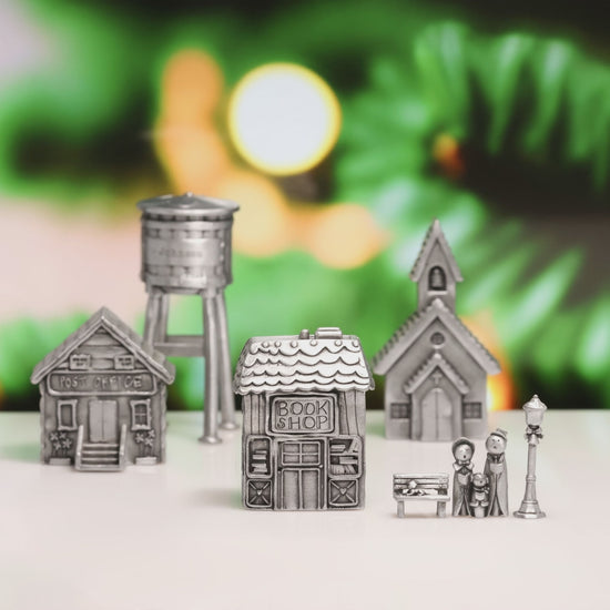 Carolers Christmas Village Collection (Pewter) - Lisa Leonard Designs
