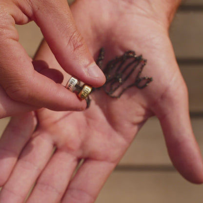 Limitless Necklace (Sterling Silver & Brass)