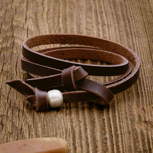 Revolution Wrap Bracelet (Brown)