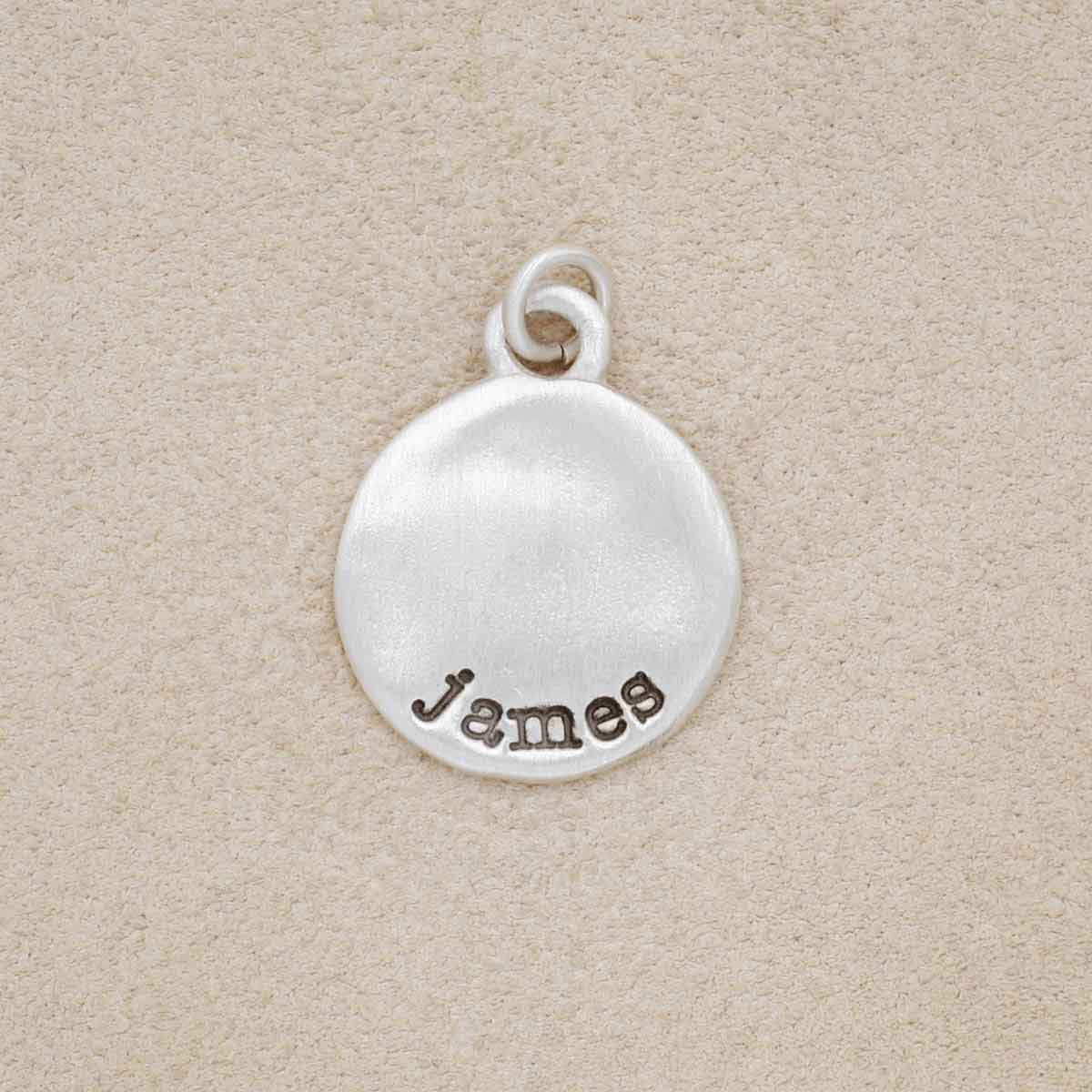 Round Tag (Sterling Silver)