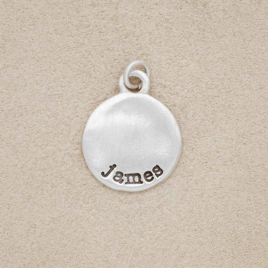 Round Tag (Sterling Silver)
