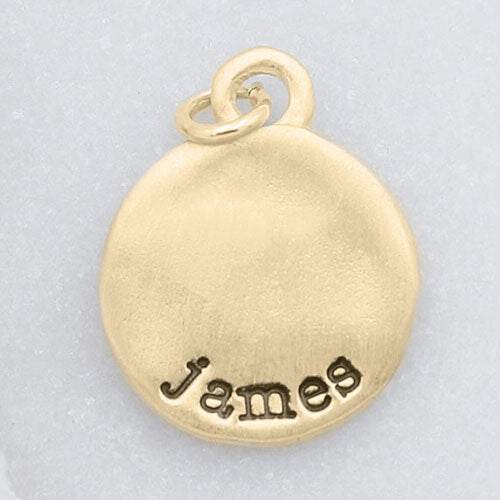 Round Tag (10K Solid Gold)