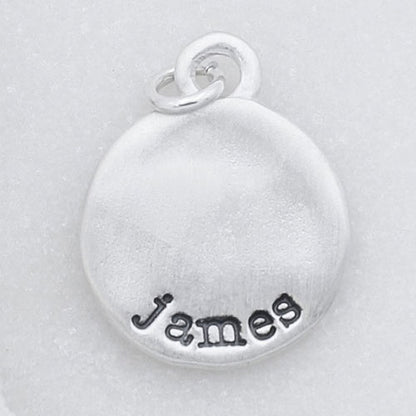 Round Tag (Sterling Silver)