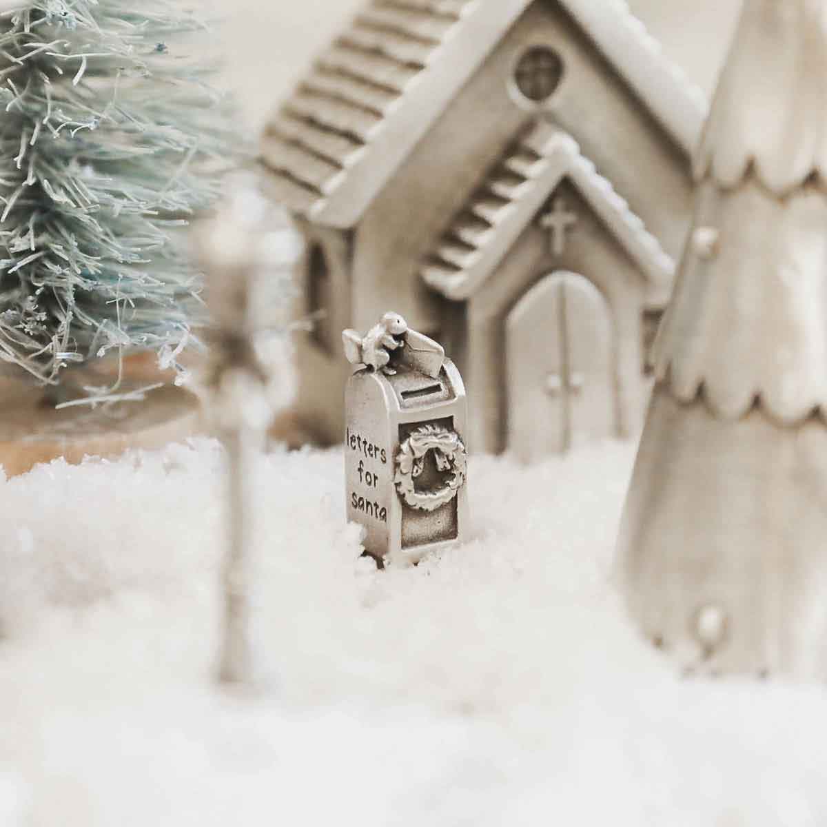 Santa’s Sleigh and Letters Christmas Village Collection