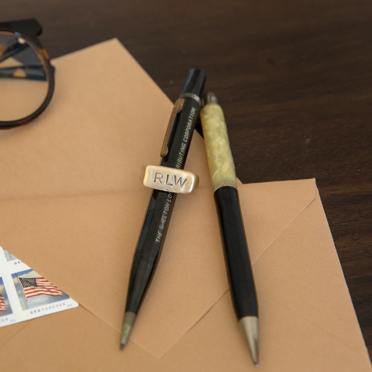 Make Your Mark Signet Ring (14K Solid Gold)