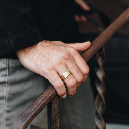 Strong + True Ring (10K Solid Gold)